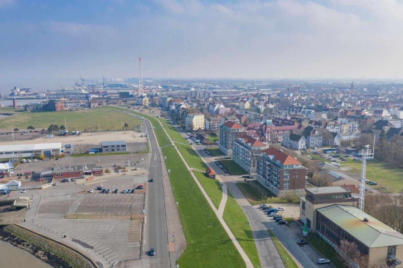 Ferienwohnung Nordseeblick 6 Cuxhaven Exterior foto