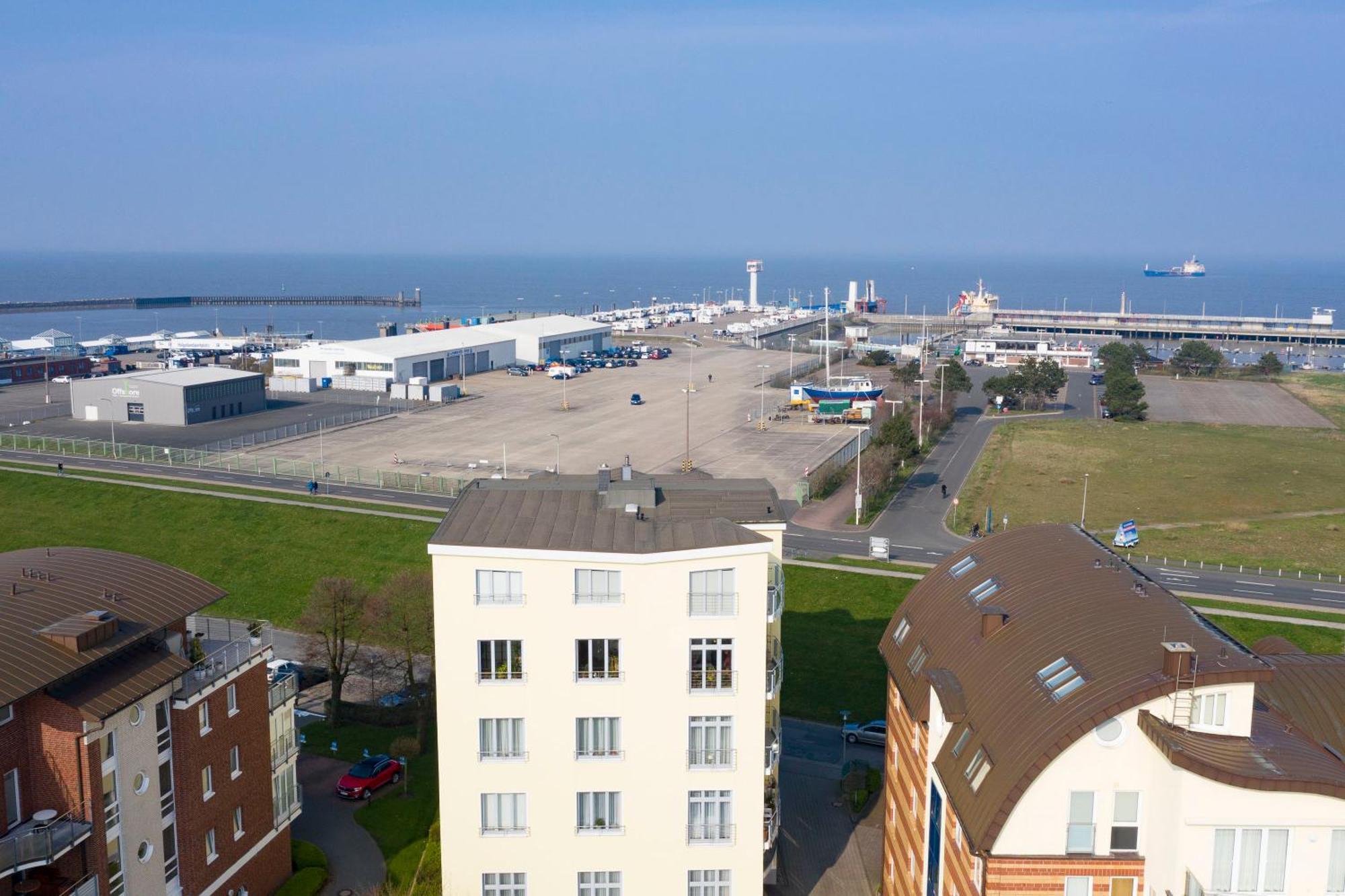 Ferienwohnung Nordseeblick 6 Cuxhaven Exterior foto